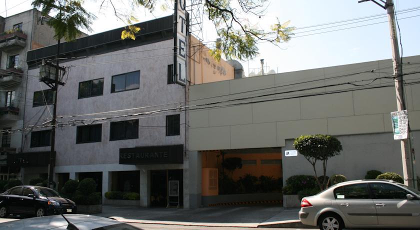 Hotel Bonampak Mexico City Exteriör bild